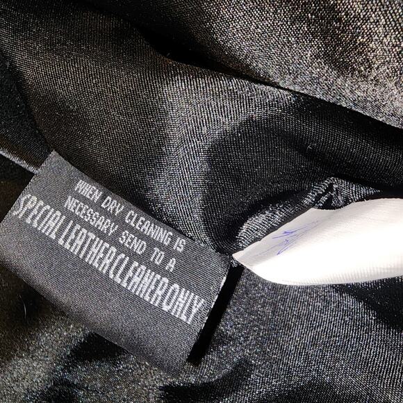 WILSONS  EUC OPEN ROAD SIZE 2XL MENS  LEATH 911 MEMORIAL RIDE BIKER JACKET COAT - Picture 13 of 15